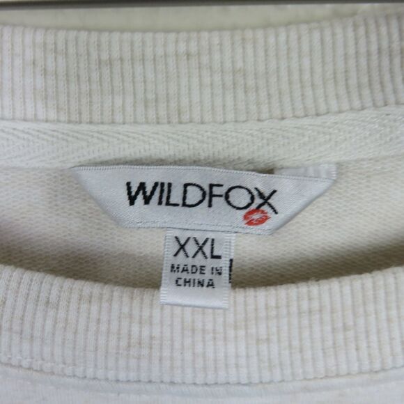 Wildfox Leopard Lips Soft Cozy Jumper - Women's XXL - Picture 5 of 8